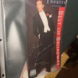 Julie Andrews Signed 