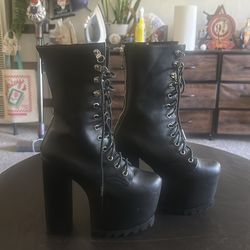 Current Mood Platform Boots