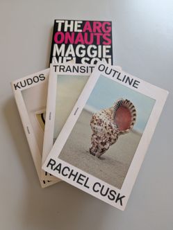 Book bundle: Rachel Cusk, Maggie Nelson