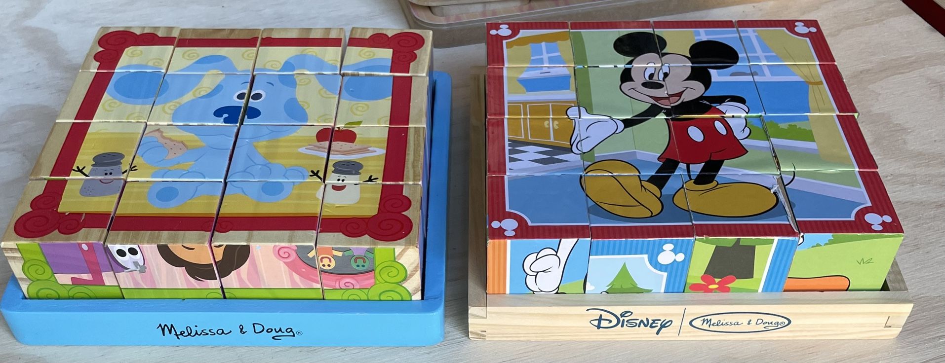 Mickey Mouse And Blue’s Clue’s Puzzles