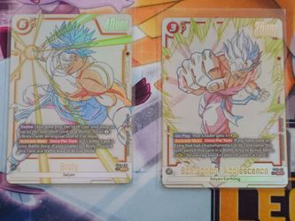 Dragon Ball Story Booster 01 singles