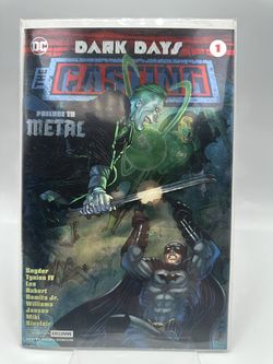 Dark Days The Casting #1 SDCC Silver FOIL Exclusive San Diego Comic Con 2017