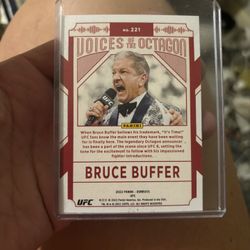 Bruce Buffer Gold Print 