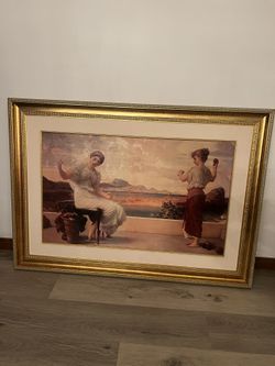 Large Grecian Giclee/ painting 58 x 41