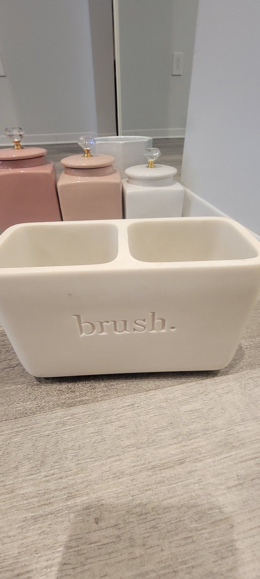 Stone Brush Holder