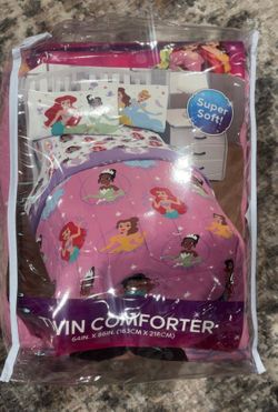 Disney princess twin comforter