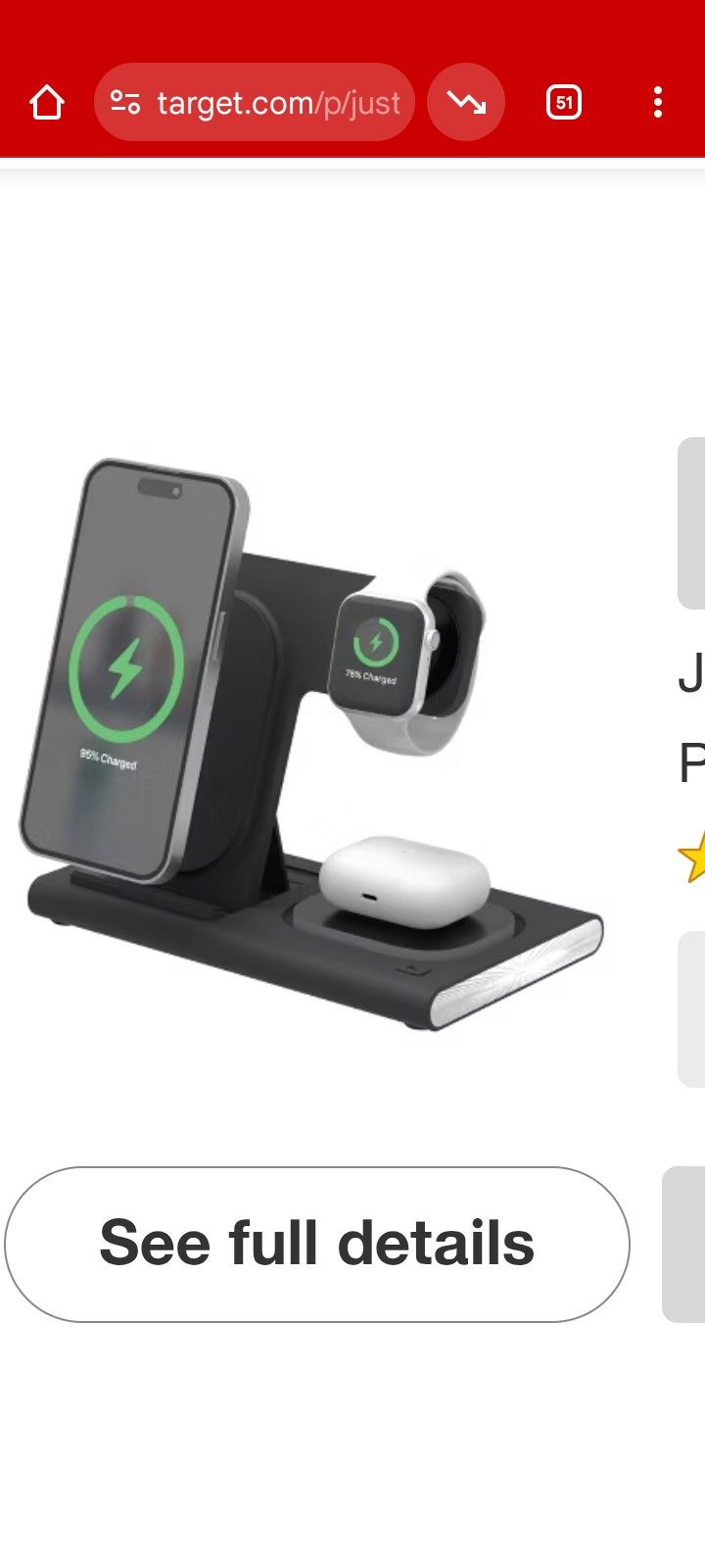 iPhone Charger 3 In One