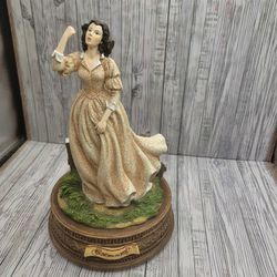 SAN FRANCISCO MUSIC BOX GONE WITH THE WIND SCARLETT O'HARA "GOD IS MY WITNESS"