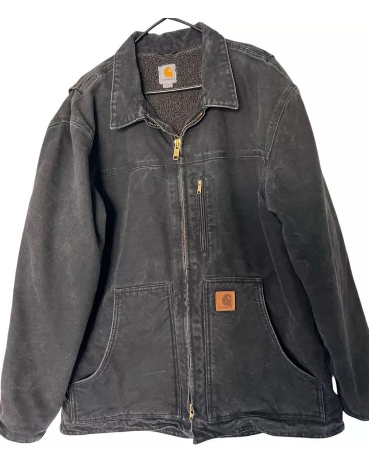 Carhartt C61 Jacket Washed Black
