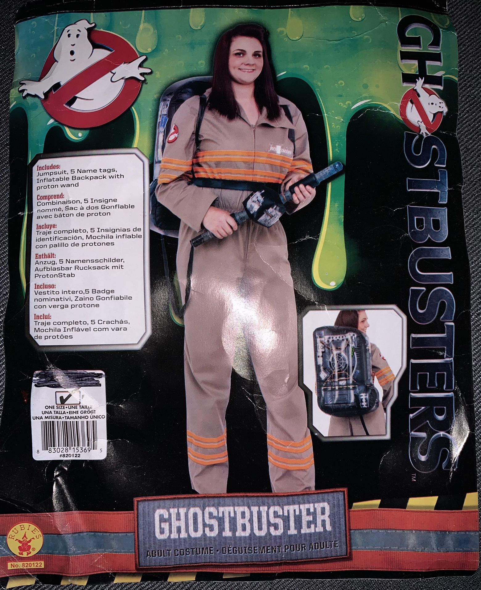 Gost Buster Halloween Costume