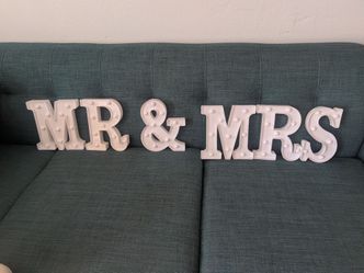 Mr & Mrs Letters
