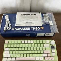 Mechanical Keyboard With LCD Screen 