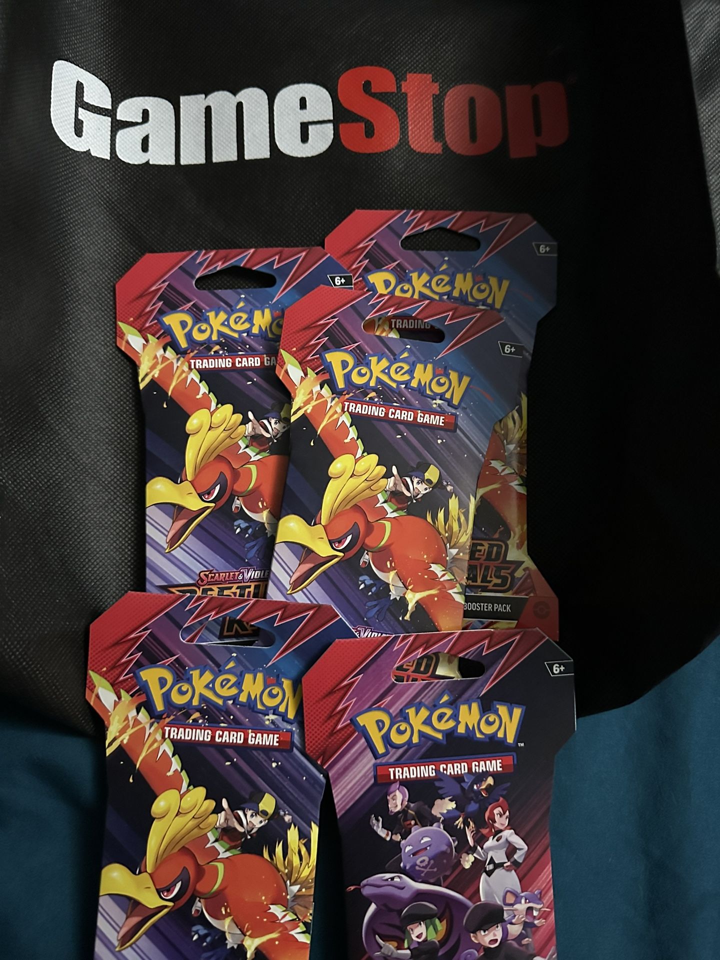 1 Destined Rivals Booster Pack - SV10: Destined Rivals (DRI)
