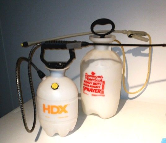 Two Pump Sprayers