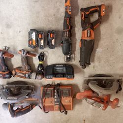 Ridged 18v Power Tools