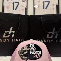dandy hats pink yo no pesco 23/7