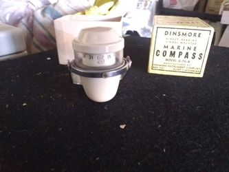 Vintage car dinsmore car compass brujula original ranfla accessories