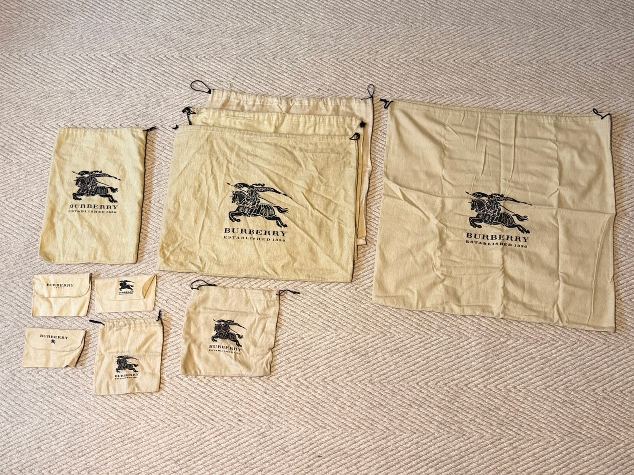 Genuine Burberry Dust Bags For Handbags And Small Leather Goods 