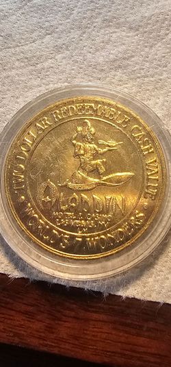 TWO DOLLAR EMPIRE STATE BUILDING ALADDING COIN