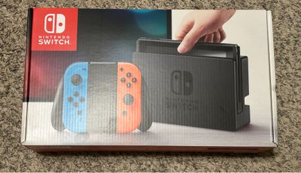 Nintendo Switch with accessories