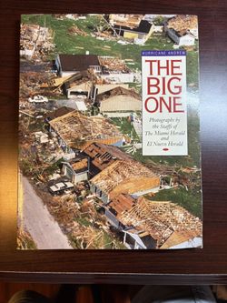 Hurricane Andrew “The Big One” 160 Page Book Commemorating Andrew 