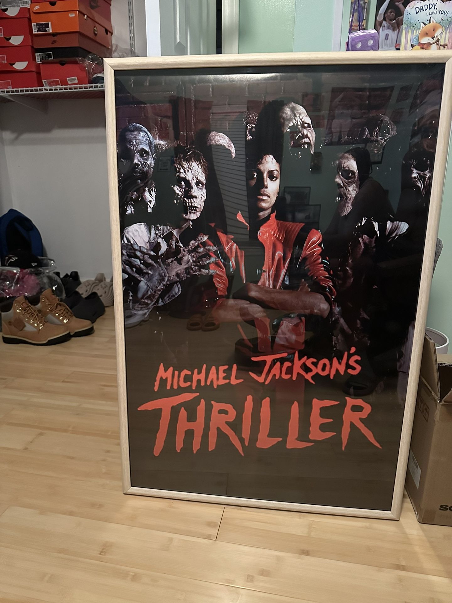 Thriller Framed Poster 24x36