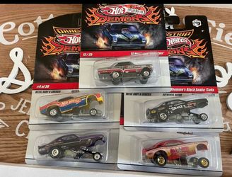 Hot Wheels Drag Strip Demons Die-Cast Cars Lots