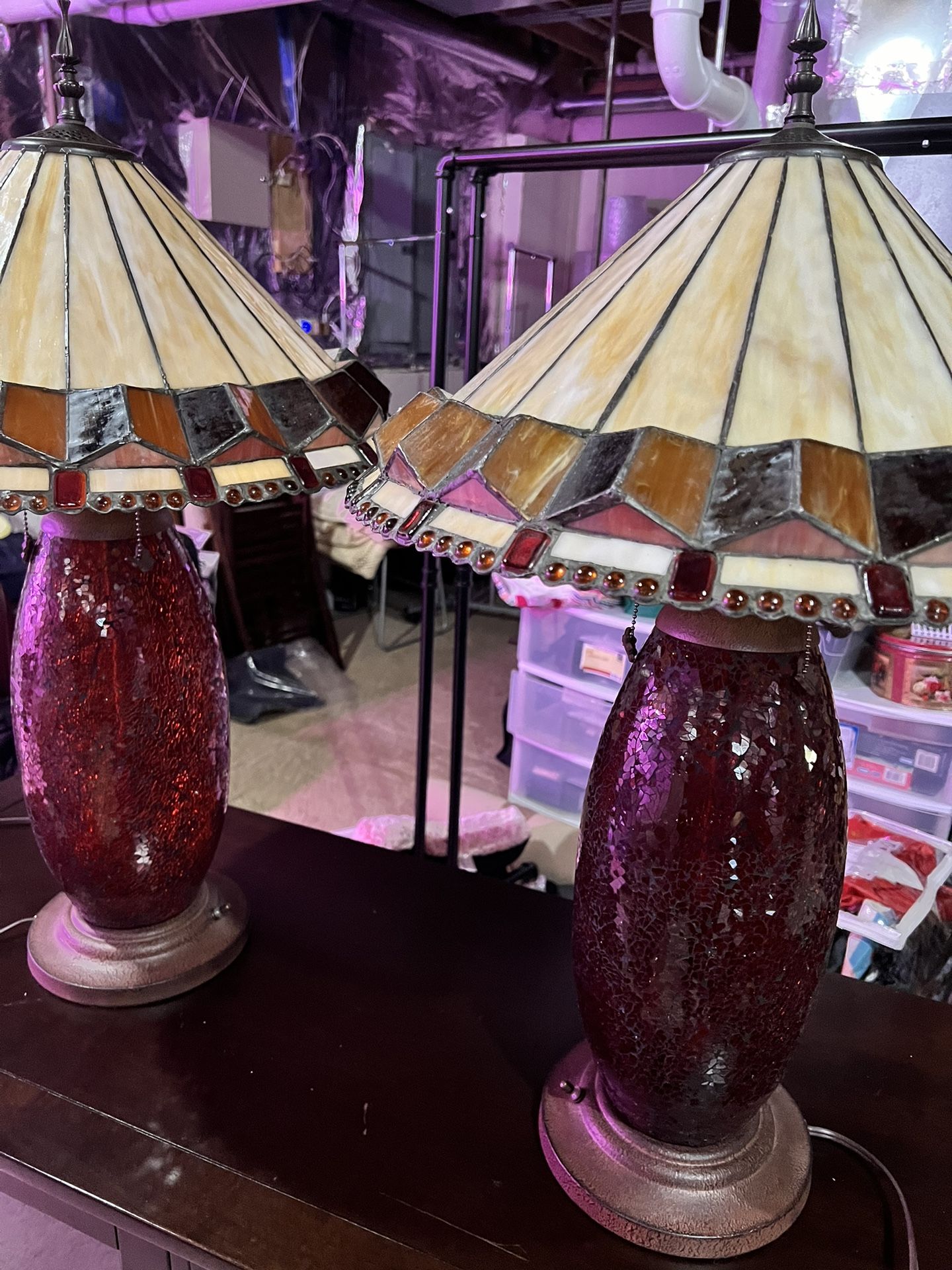 Beautiful Tiffany Lamp shades Set!
