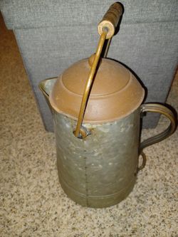 RUSTIC DECORATIVE COFFEE POT