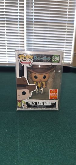 Funko Pop! Animation Rick and Morty Western Morty #364 Vinyl Limited Ed 2018