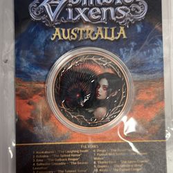 Zombie Vixen copper round