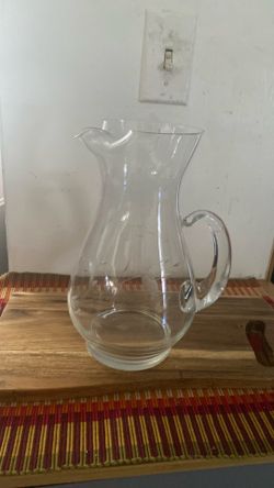 Princess House pitcher