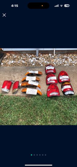 Taillights And Blinker Housing For 98 Envoy, 97-04 Durango & Dakota Signal Housing, 97-03 Left And Right Durango Taillight, 95-01 Explorer, Ranger