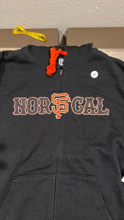 NorCal San Fransisco Giants Embroidered Black Hoodie Men’s XL New With Tags