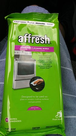 Affresh cooktop cleaning wipes