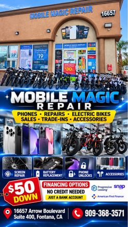 We sell and repair Phone