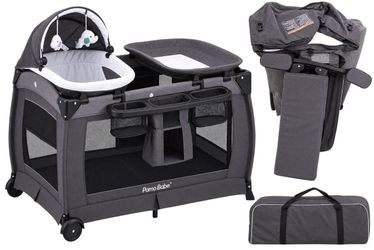 Pamo Babe 4-1 play crib and bassinet