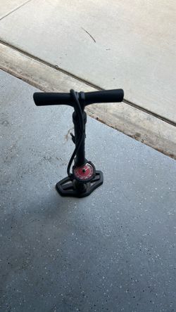 Air pump with gauge