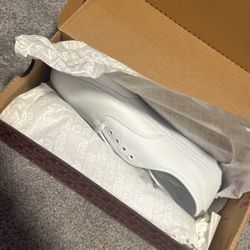 White Vans Size 11