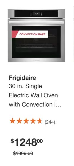 30 Inch Frigidaire Gallery Electric Range Oven