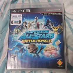 Playstation All Starts Battle Royal (Ps3) NEW 