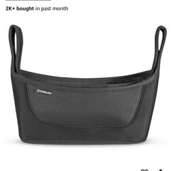 UPPAbaby Carry-All Parent Organizer / Fits on Vista, Cruz, Minu, Minu Duo, G-Series Strollers / Secure Zippered Pocket + Beverage Compartments