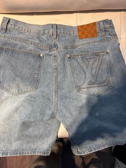 LV Jean shorts