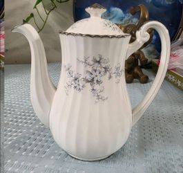 Vtg Paragon Queen Elizabeth Brides Choice Coffee Pot Teapot Fine English China