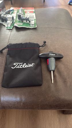 Titleist Golf Torque Wrench with Pouch OEM Driver Fairway Hybrid adjustment