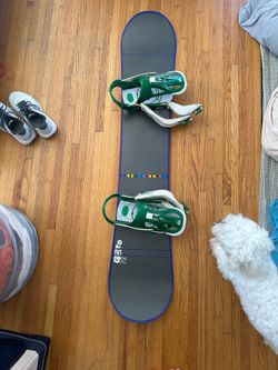 Burton Dominant Snowboard and Bindings