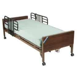 Electric Adjustable Bed With Rails
