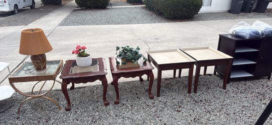 End tables $25 set  each