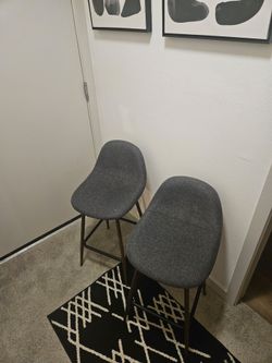 2 Threshold™ Copley Upholstered Stools