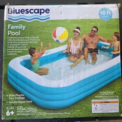 10' Inflatable Family Pool